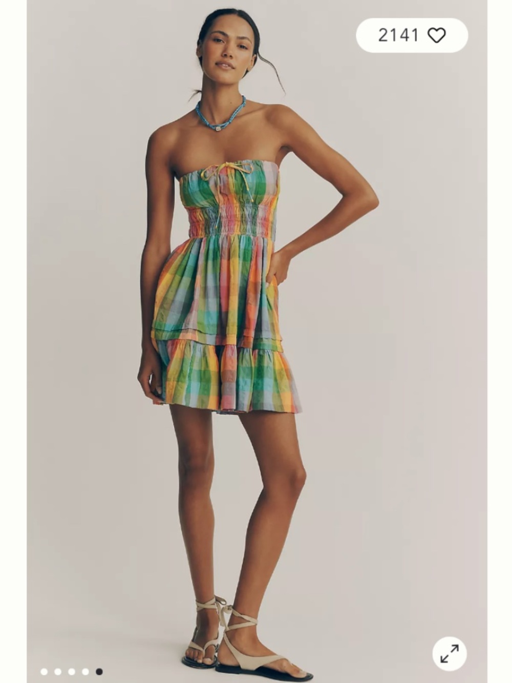Somerset Strapless Mini Dress